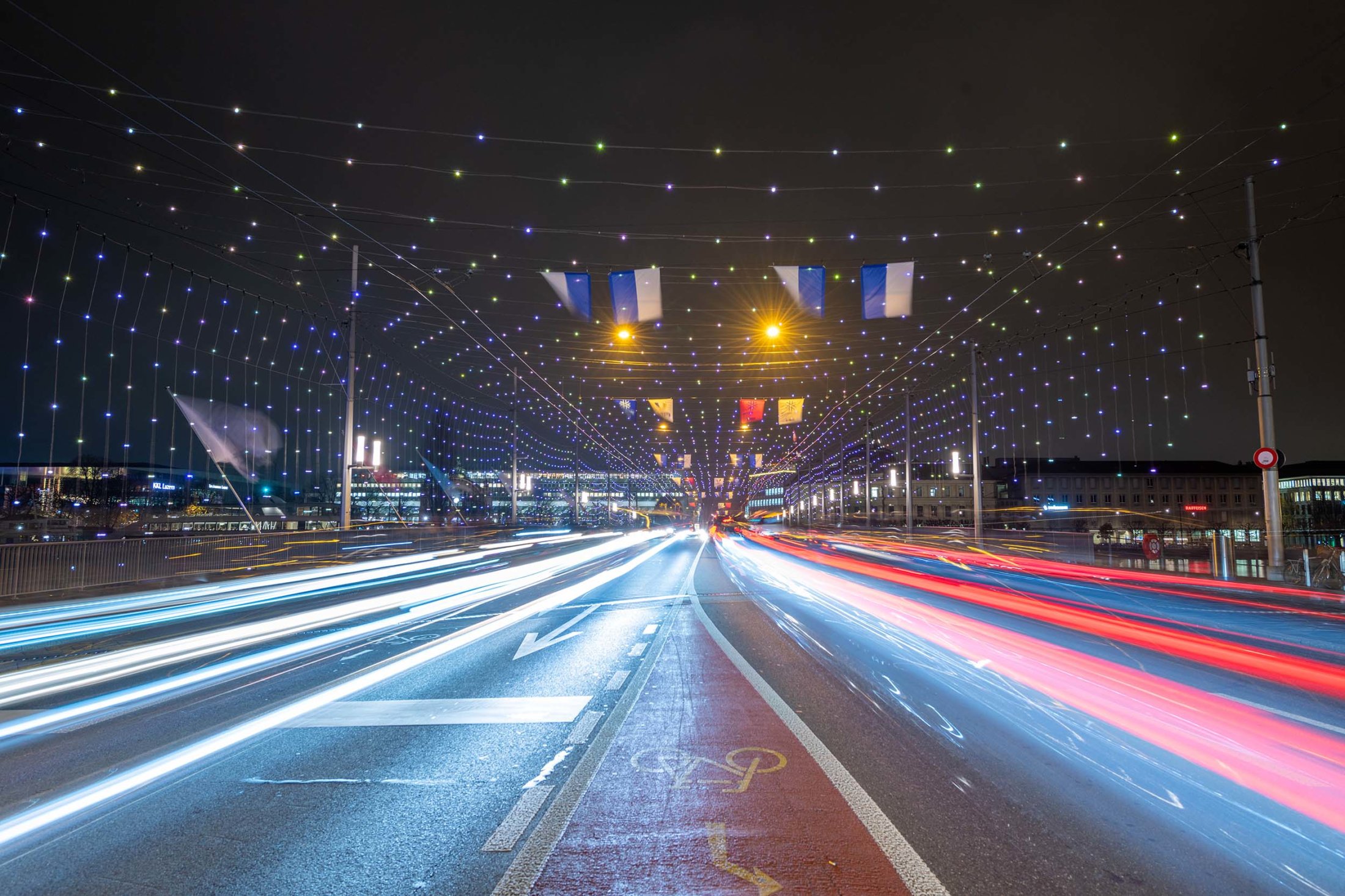 Weihnachtsbeleuchtung 2021: Seebrücke